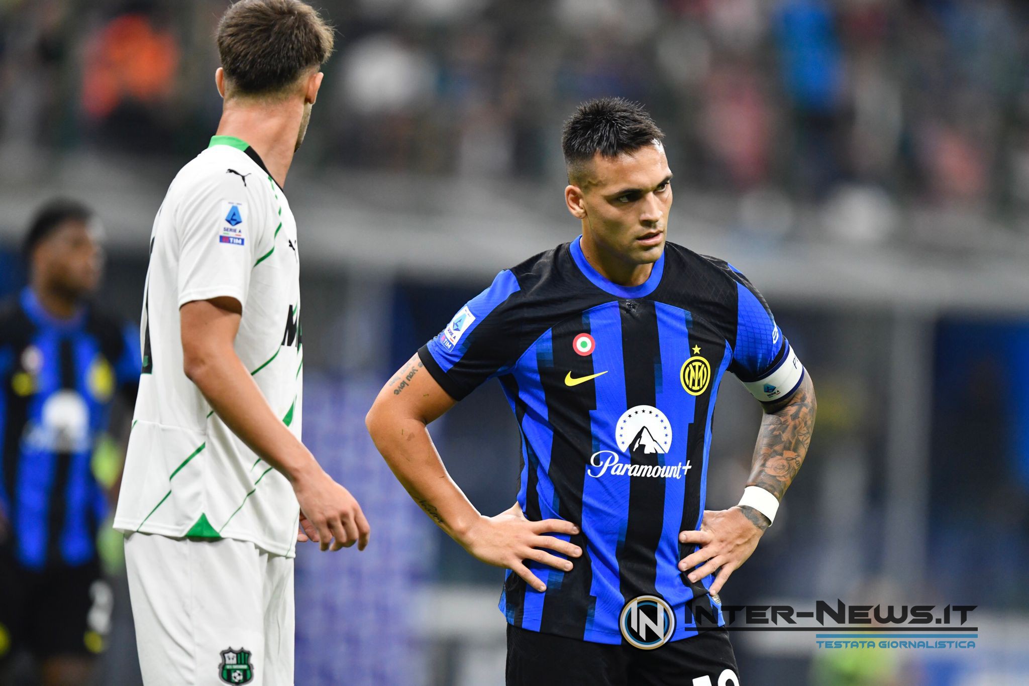 Lautaro Martinez in Inter-Sassuolo (Copyright Inter-News.it)