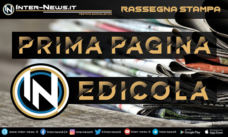 Prima Pagina IN Edicola - Rassegna Stampa