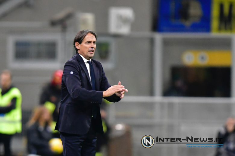 Simone Inzaghi in Inter-Roma (Photo by Tommaso Fimiano/Inter-News.it ©)