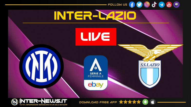 LIVE Inter-Lazio Women