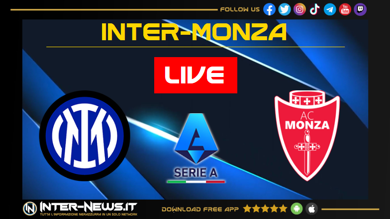 Inter-Monza live